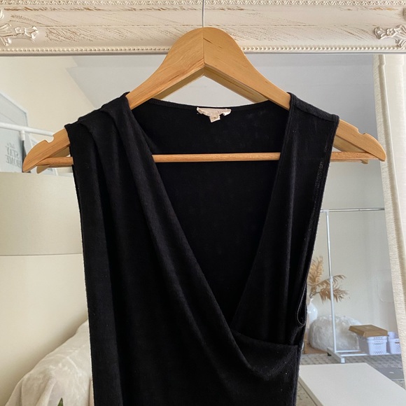 Wilfred Free Black Knit Maxi Dress - Picture 5 of 9